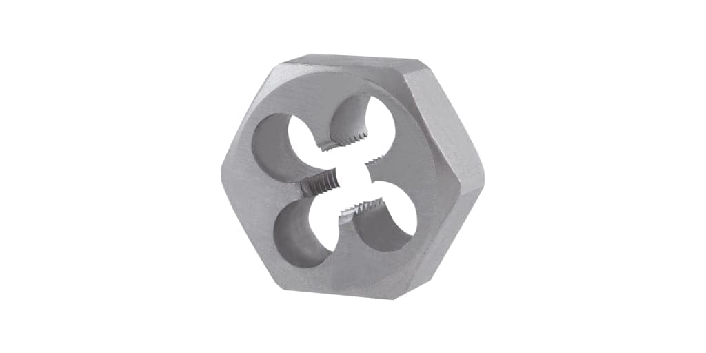 Filieră hexagonală, HSS, M, DIN 382, ​​șlefuită 267030 2
