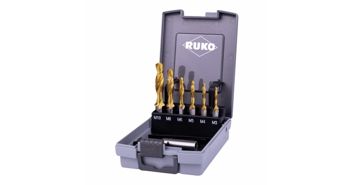 Set scule pentru filetat HSS - 7 piese 270020TRO