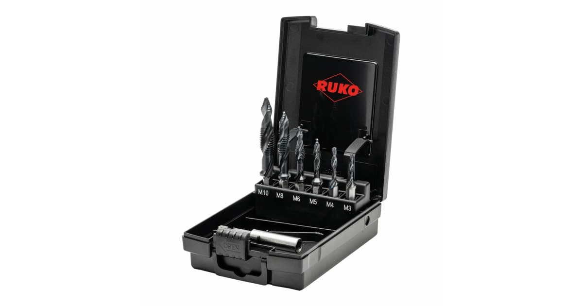 Set scule pentru filetat HSS - 7 piese 270620PRO