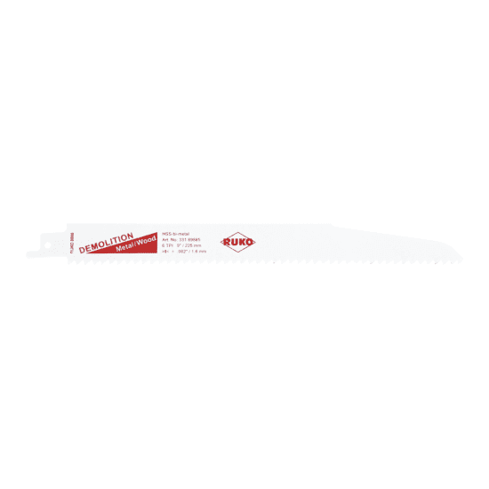 Pânză pentru ferăstrău sabie bimetal HSS, bimetal HSS 33189295 3