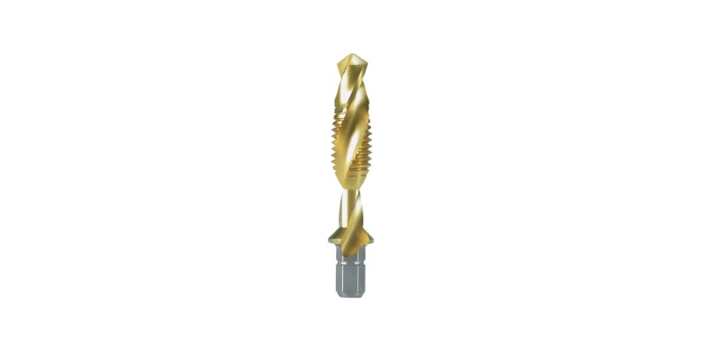 Bit tarod combinat pentru mașină, HSS, TiN, „scurt” R270017T 2