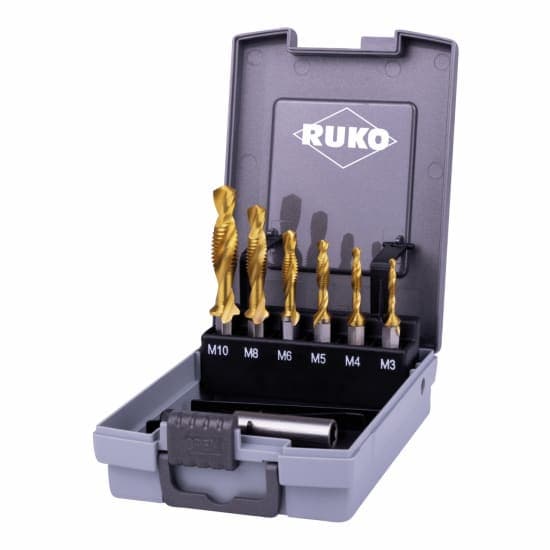 Set scule pentru filetat HSS - 7 piese R270021TRO 3
