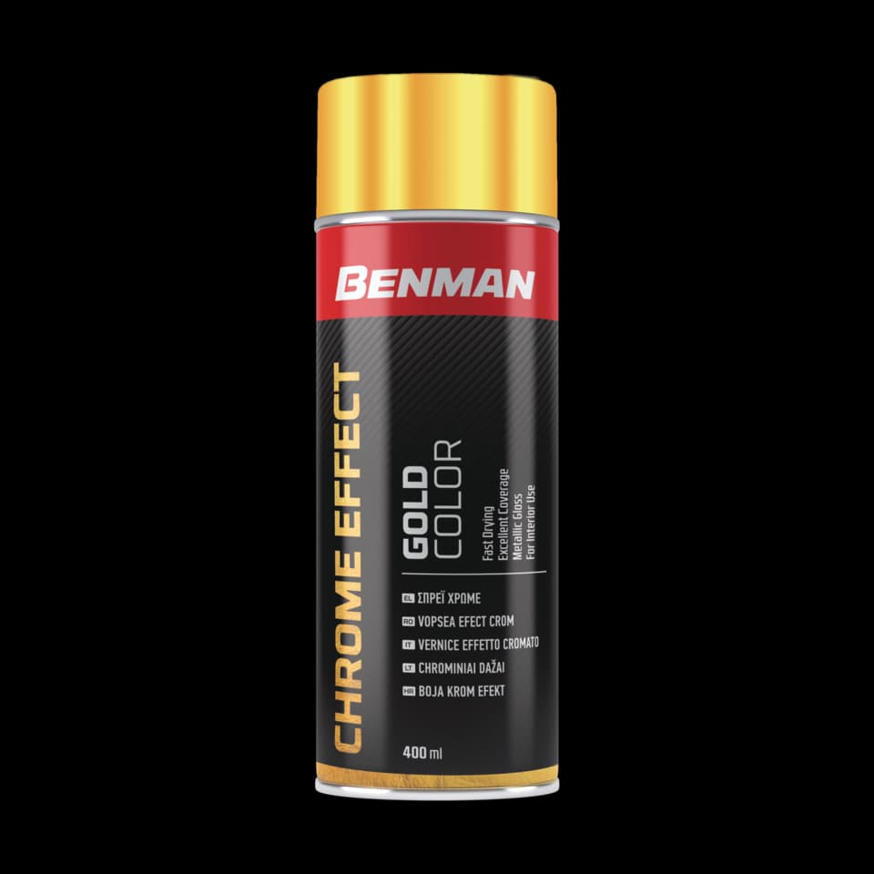 SPRAY COLOR EFECT CROM 400ml, BENMAN