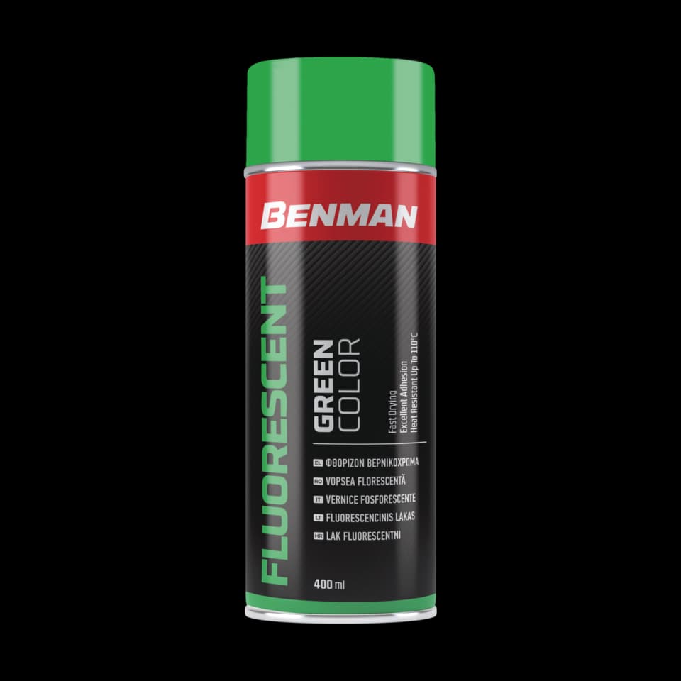 SPRAY DECORATIV FLOURESCENT, 400ml, BENMAN
