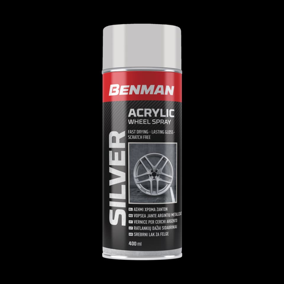 SPRAY ACRILIC ARGINTIU, BENMAN