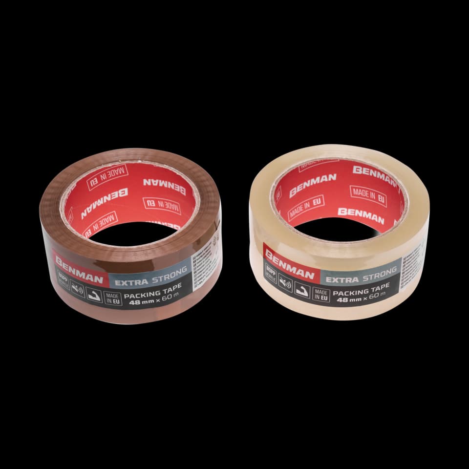 BANDĂ ADEZIVA EXTRA STRONG, TĂCUT, MARO, 50mmx60m, BENMAN