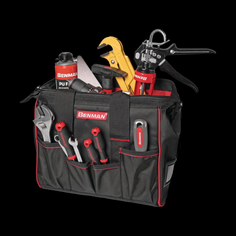 GEANTA SCULE, Benman, TOOL BAG, 8 OUTSIDE POCKETS, (36X17X30)