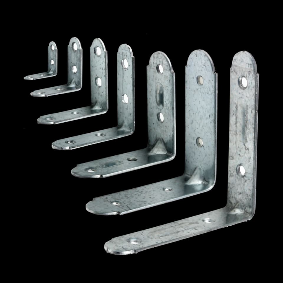 COLȚARE CONECTARE GALVANIZATE, FF GROUP, 10 X 10,