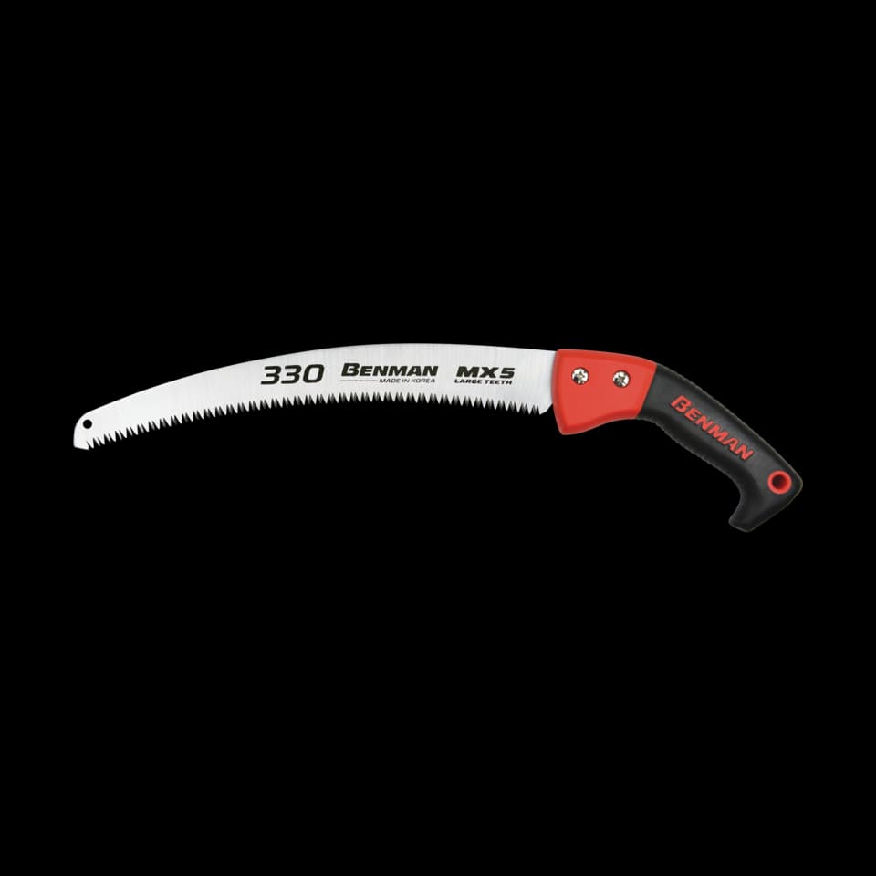 FIERĂSTRĂU CURBAT DE TAIAT CRENGI, CU DINŢI 3D, MX5, 33cm, CU MÂNER RX, BENMAN