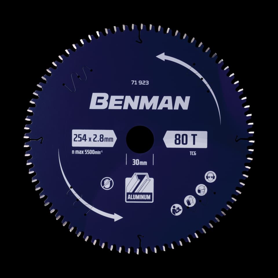 LAMĂ DE FIERĂSTRĂU CIRCULAR PENTRU LEMN DE CONSTRUCŢII 305x2.8mm/30mm, 96T BENMAN