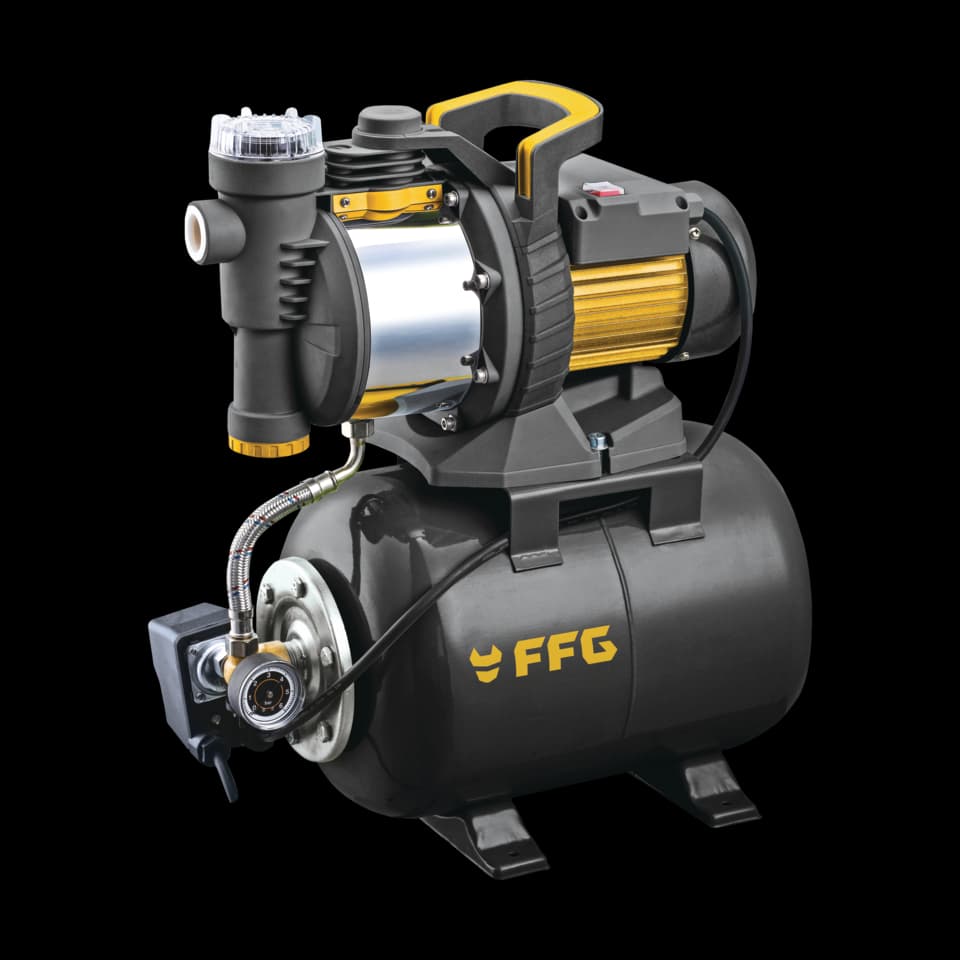 HIDROFOR INOX, BSPU 900/24, 900W, 24L REZERVORULUI, FF GROUP