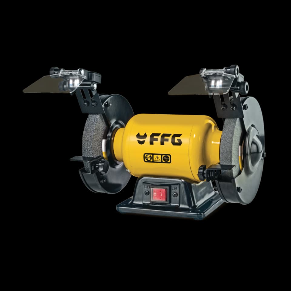 POLIZOR DE BANC CU 2 ROȚI DBG 150 PLUS, 400 W, FF GROUP