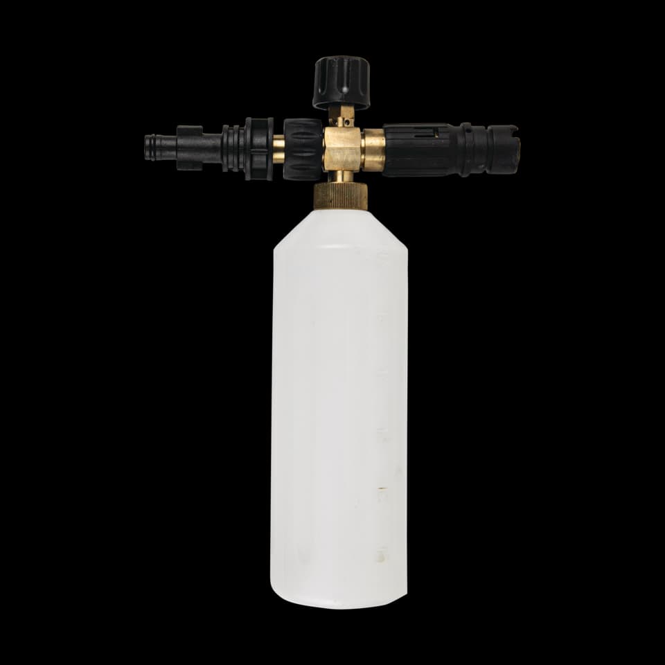 LANȚĂ CU RECIPIENT SPRAY DE SPUMĂ, CLEMĂ METALĂ, QC M, 750ml, FF GROUP