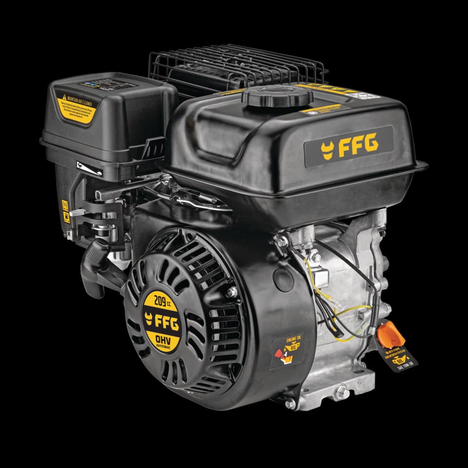 MOTOR PE BENZINA ORIZONTALA GHE 209 P PLUS (FILET 3/4"), FF GROUP -SP