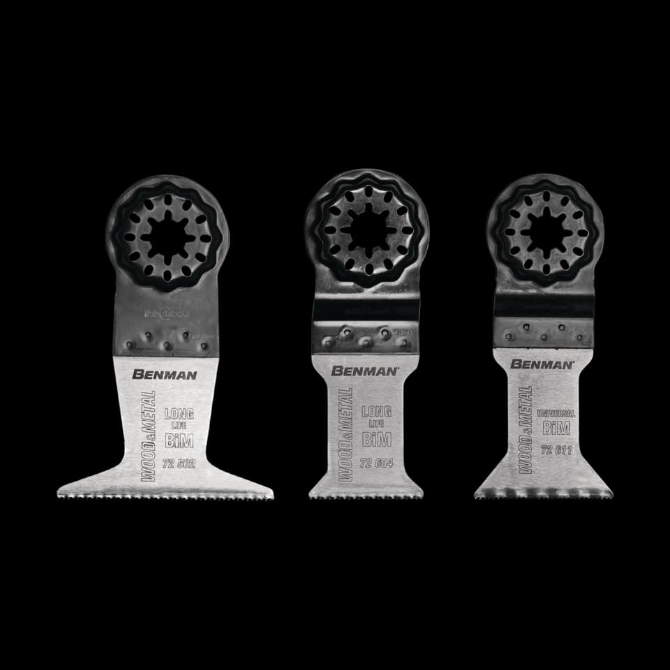 LAMĂ DE FERĂSTRĂU STARLOCK, PENTRU LEMN ȘI METAL, 3 BUC., ΒΕΝΜΑΝ