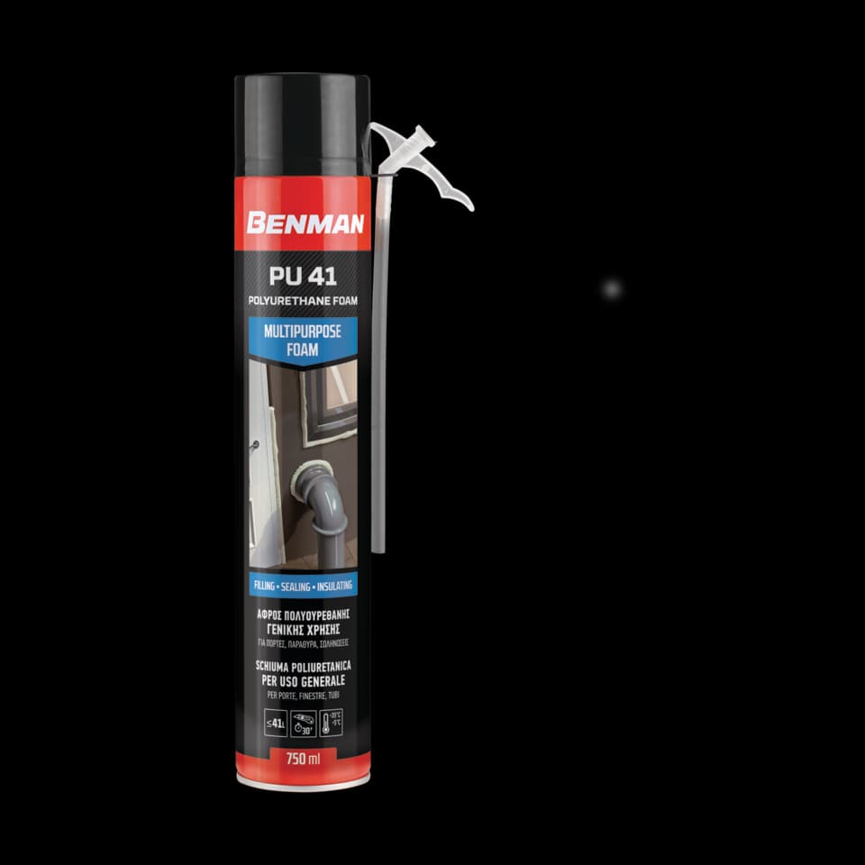 MULTIPURPOSE PU FOAM PU 41, 750ml, BENMAN