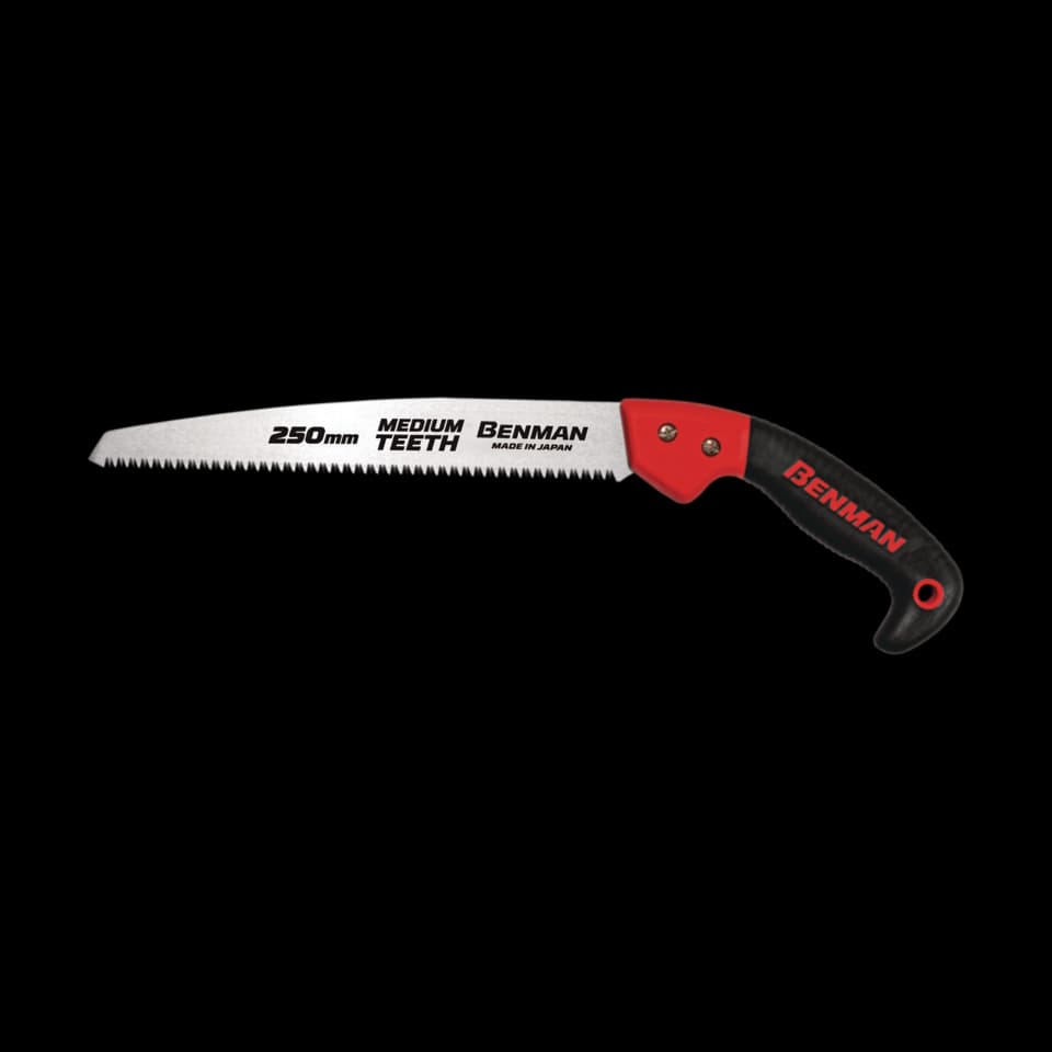 FIERĂSTRĂU DE TAIAT CRENGI, CU DINŢI 3D MEDIE, 30cm, CU MÂNER RX, BENMAN