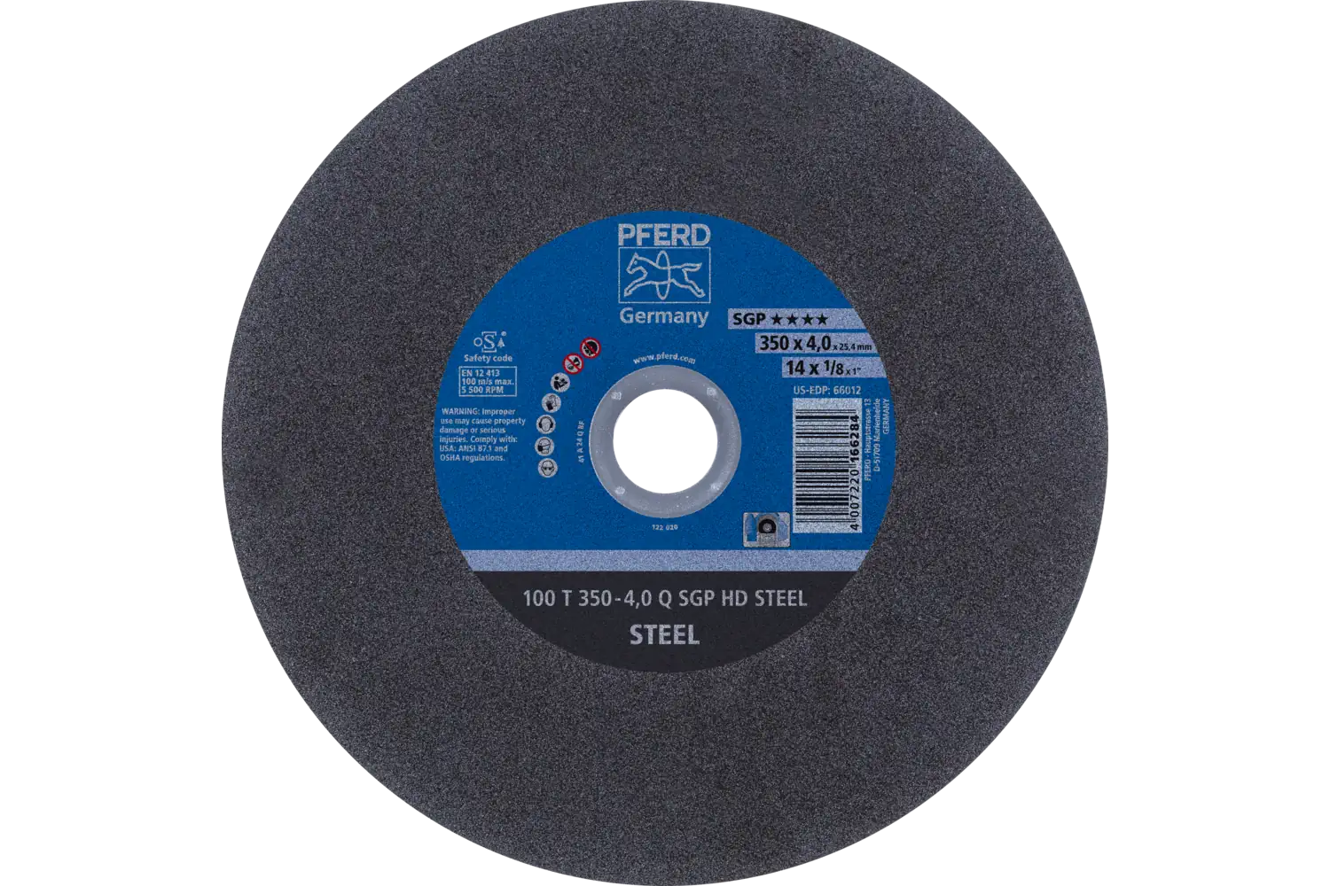 100 T 350-4,0 Q SGP HD STEEL/25,4
