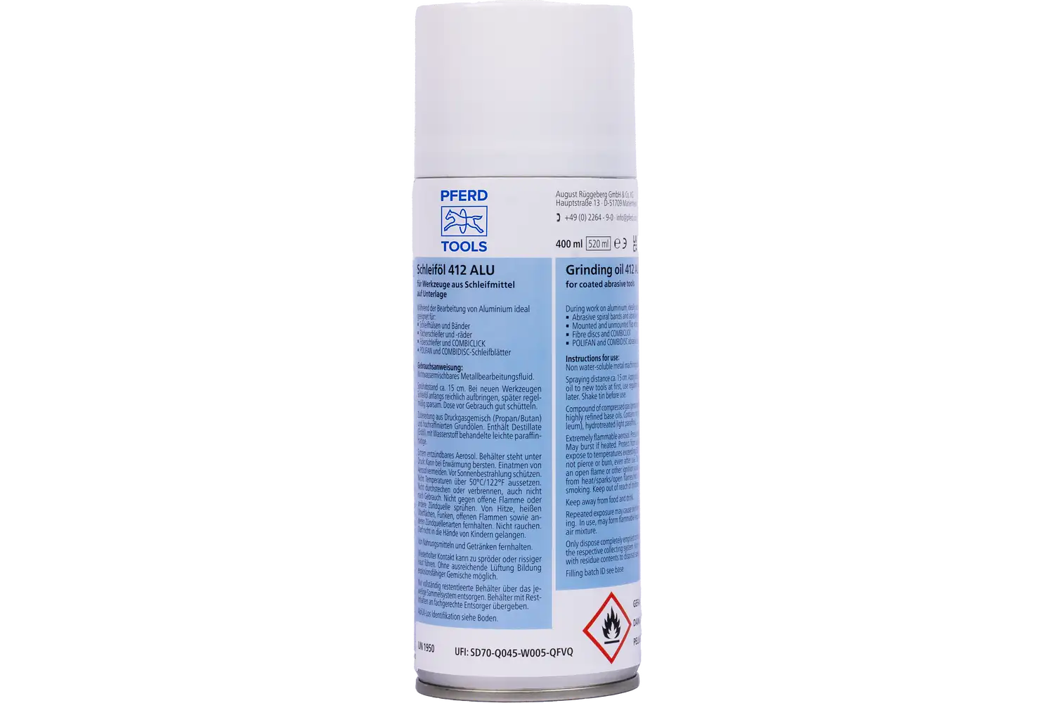 Grinding Oil 412 ALU