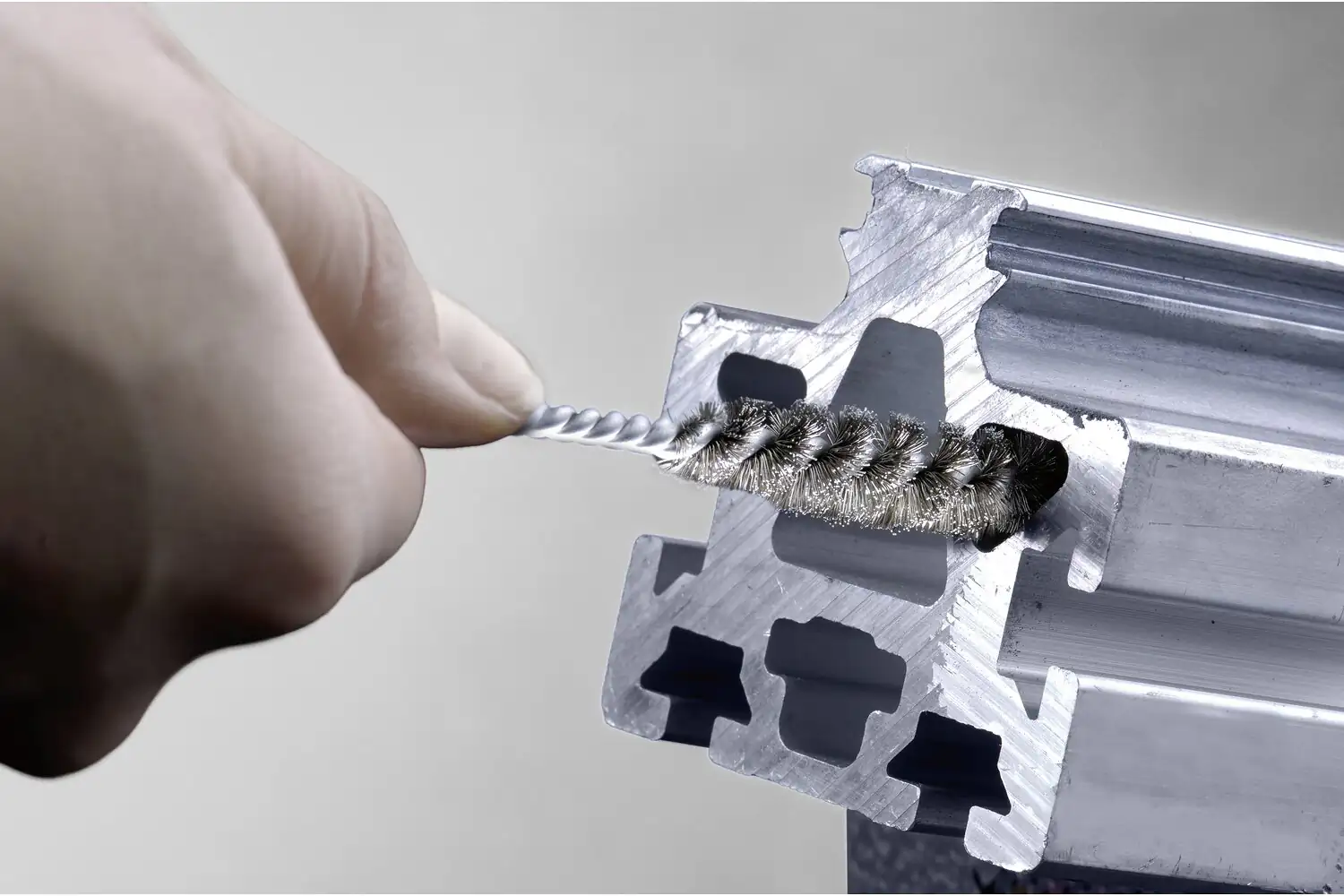 Perie interioară (tip bătător) din sârmă de oțel IBU 03100 INOX 0,10 2