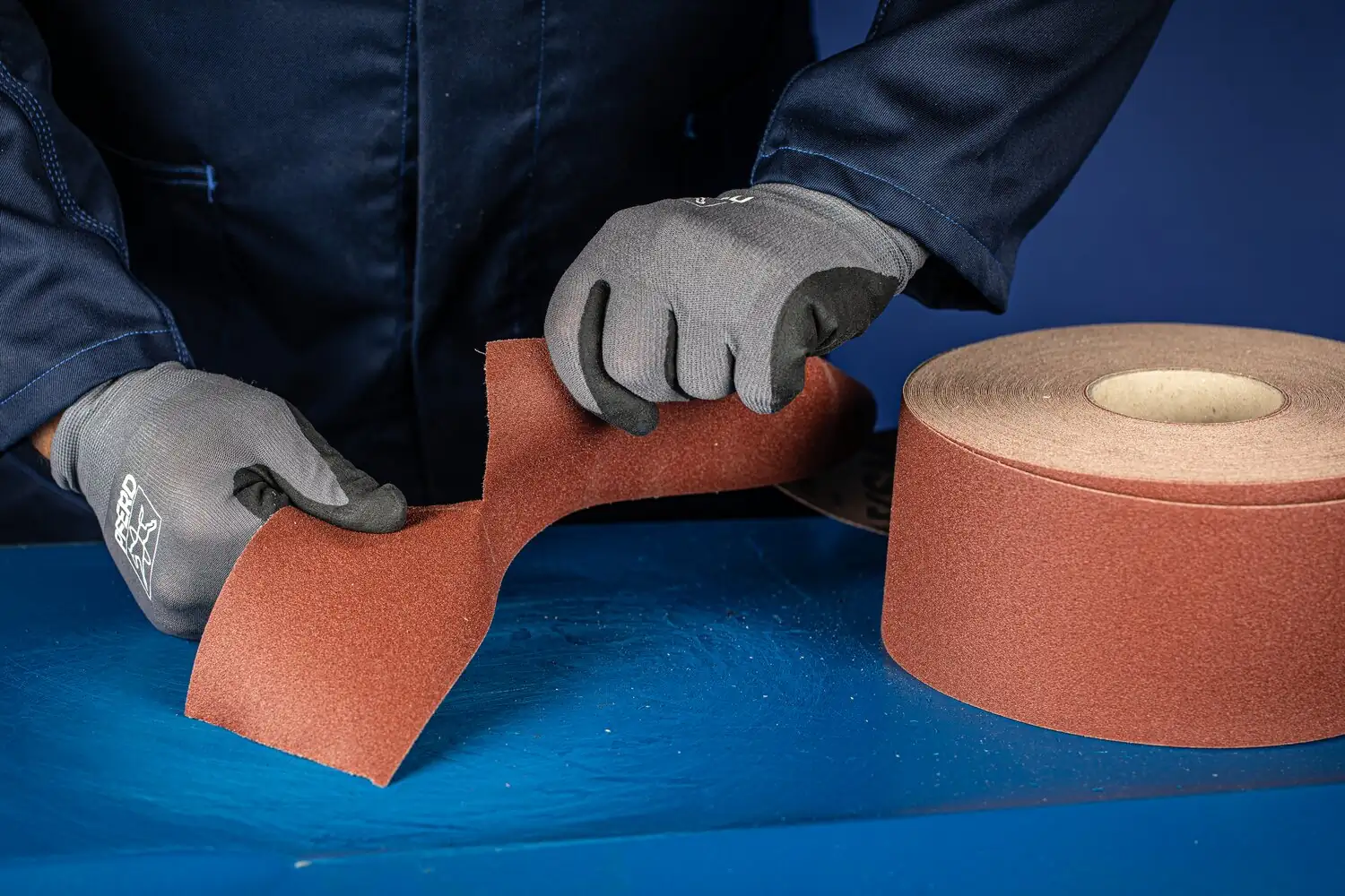 Rolă de contact / Tambur de contact pentru bandă abrazivă SBR 100 A 40