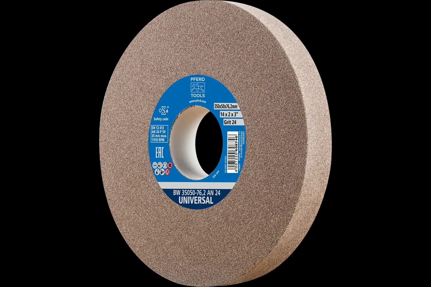 Disc de șlefuire (polizor de banc / universal) BW 35050-76,2 AN 24 UNIVERSAL