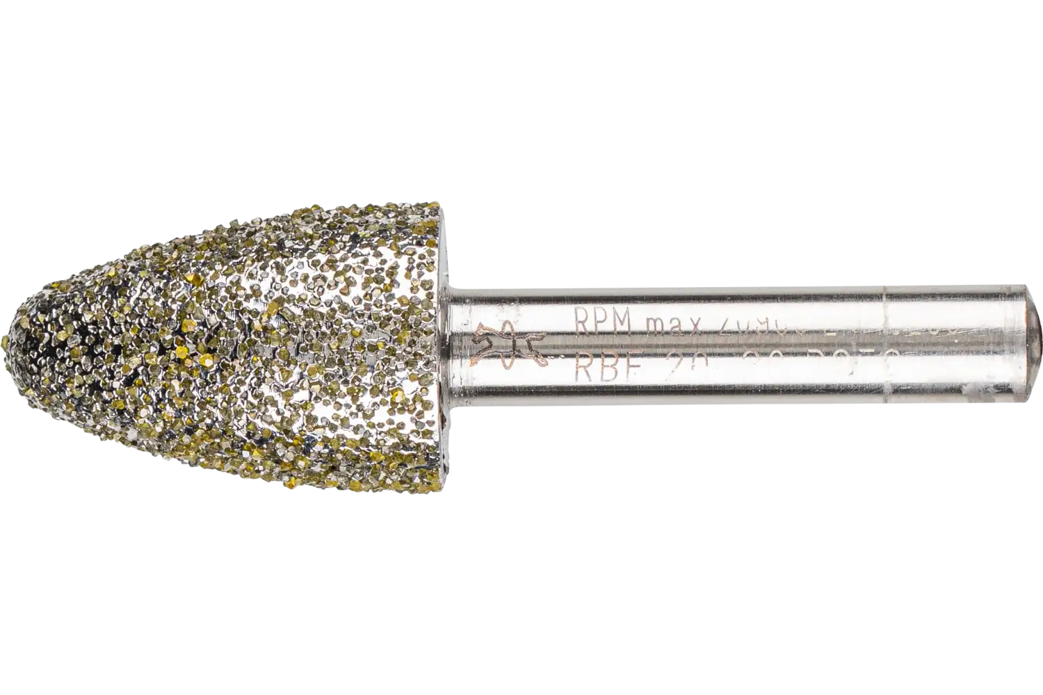 Corp abraziv diamantat / CBN cu tijă DRBF-N 20-30/8 D 852
