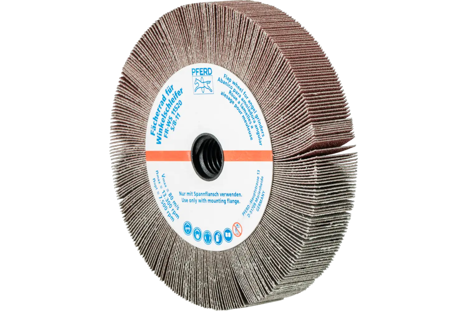 Corp abraziv lamelar cu tijă (perie lamelară) FR WS 11520 5/8-11 A 120