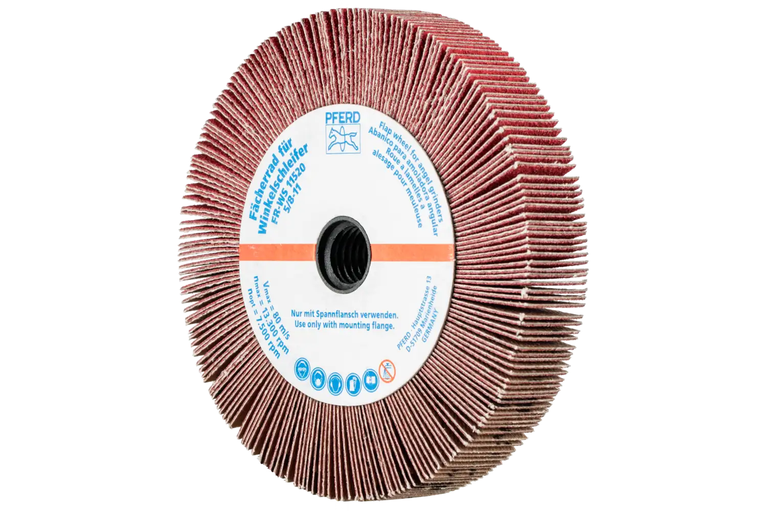 Corp abraziv lamelar cu tijă (perie lamelară) FR WS 11520 5/8-11 CO-COOL 120