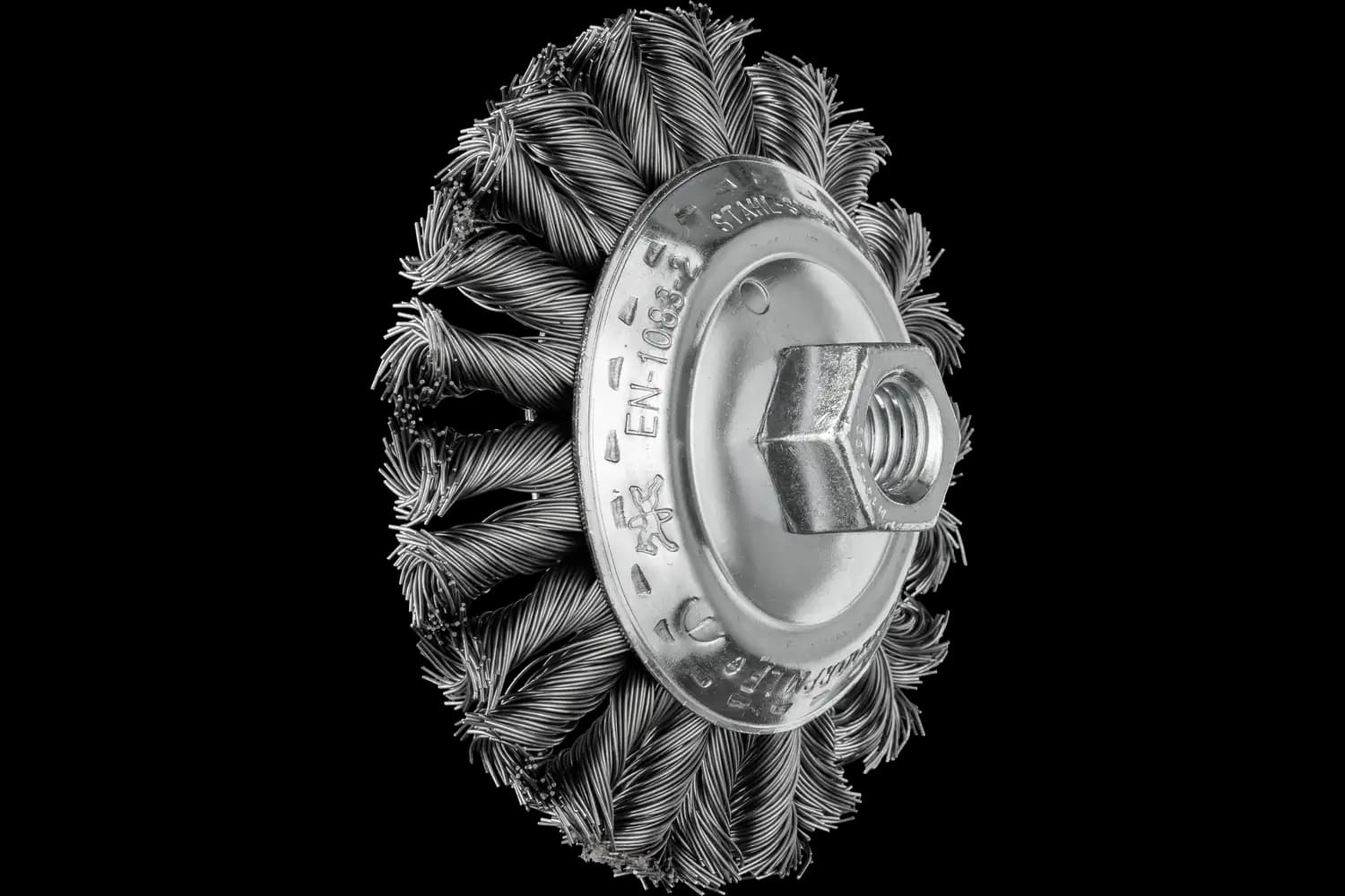 Perie industrială din sârmă de oțel POS KBG 10013/M14 CT ST 0,50