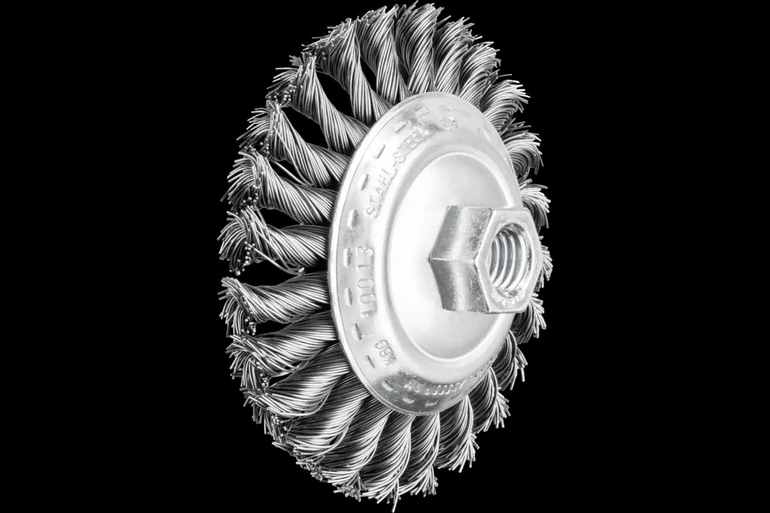 Perie industrială din sârmă de oțel POS KBG 10013/M14 ST 0,50