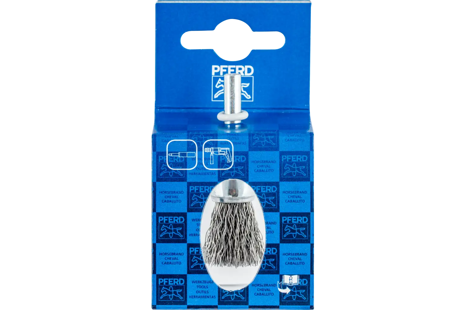Perie tip pensulă din sârmă de oțel POS PBU 1516/6 ST 0,35 2