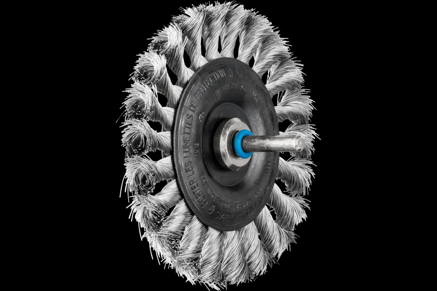 Perie circulară împletită (heavy-duty) din sârmă de oțel RBG 10012/6 INOX 0,35