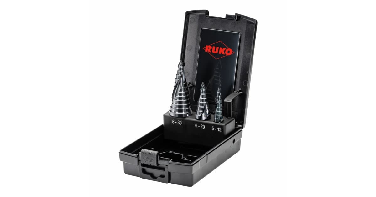 Set burghie treptate ULTIMATECUT HSS-Co 5 RUnaTEC FLOWSTEP® - 3 piese 101626EPRO
