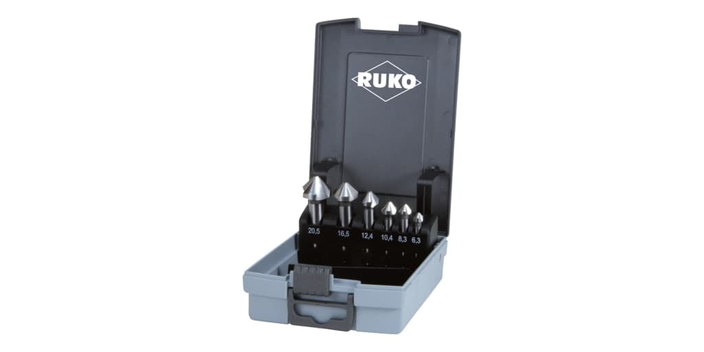Set zencuitoare 90° HSS-Co 5 - 6 piese 102152ERO 2