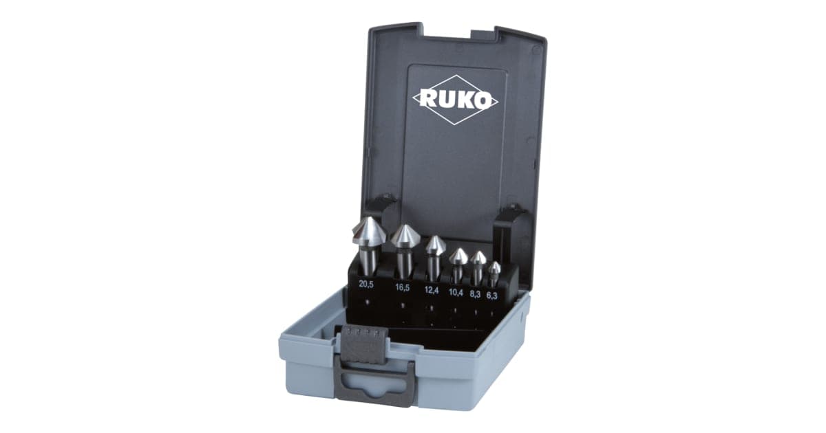 Set zencuitoare 90° HSS - 6 piese 102152RO
