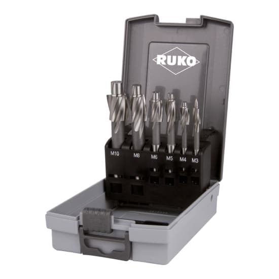 Set lamatoare HSS pentru găuri de filet - 6 piese 102452RO 3