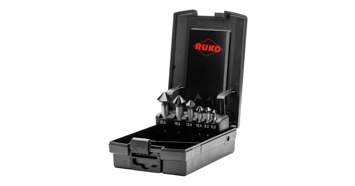 Set zencuitoare ULTIMATECUT 4S HSS-Co 5 RUnaTEC 90° - 6 piese 102790EPRO