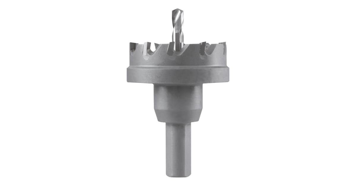 Carotă cu pastile din carbură metalică pentru tablă, tăiat plat 105016