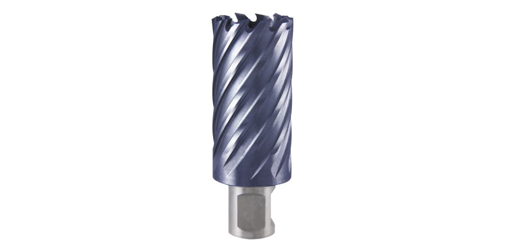 Carotă pentru metal HSS, HSS, TiAlN, tijă Weldon (¾"), adâncime de tăiere 55,0 mm 108523F 2