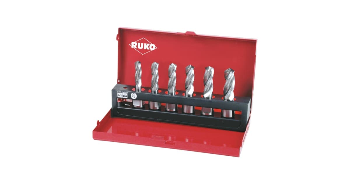 Set carote metalice Solid 3S HSS - 6 piese 108830