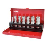 Set carote HSS cu prindere Weldon - 7 piese 108840 4