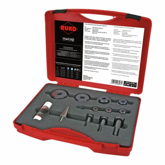 Set ștanțe manuale pentru tablă - 12 piese 109008 4