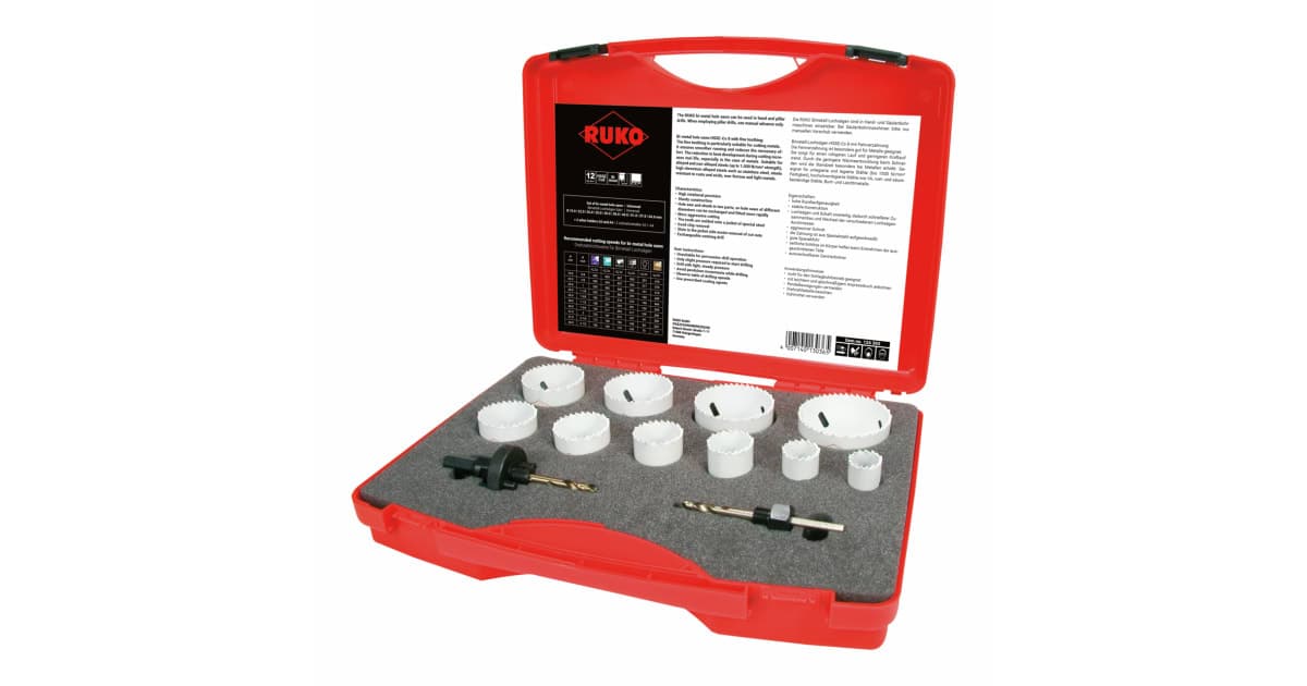 Set carote bimetal HSS-Co 8 126303