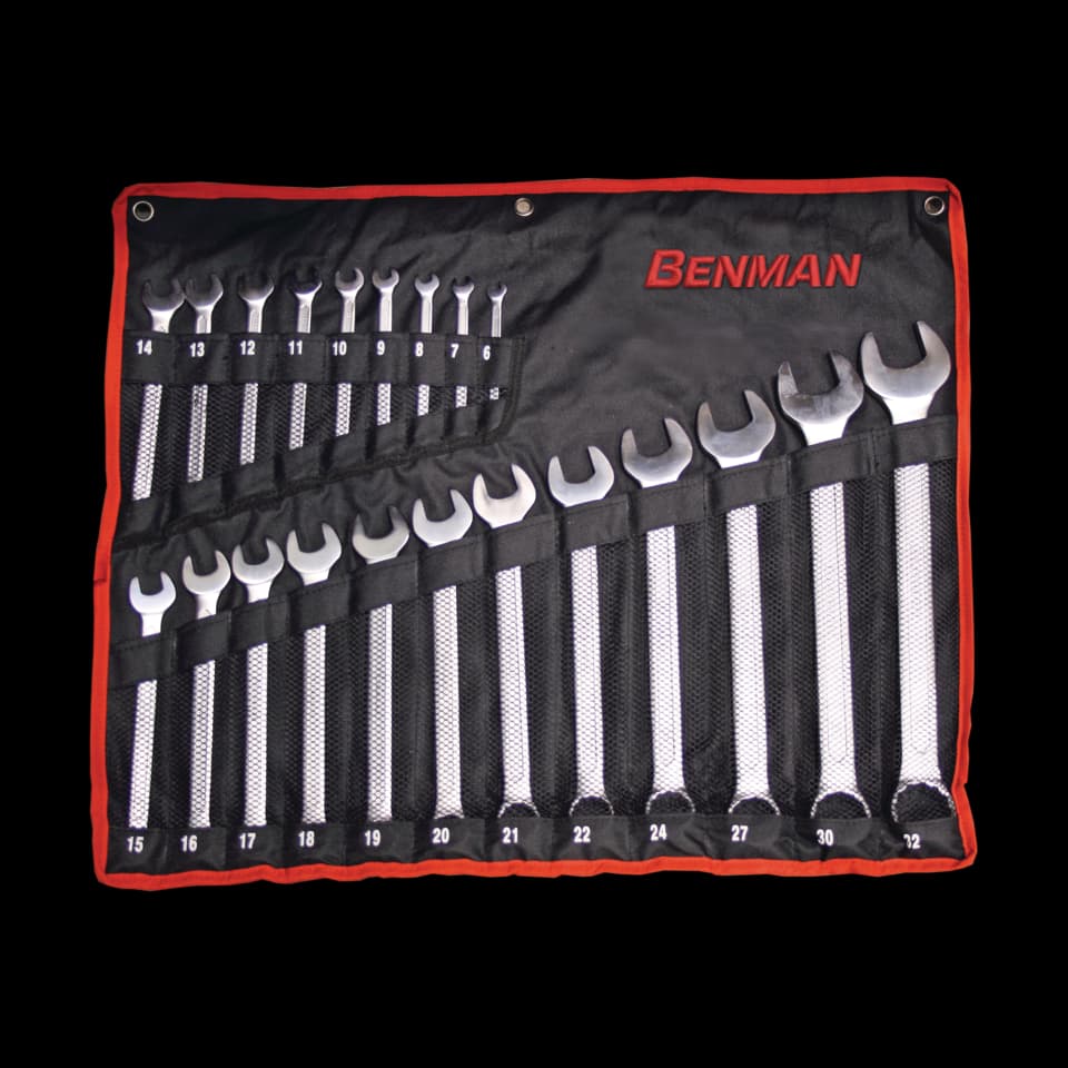 CHEIE COMBINATĂ , Benman, 08pcs (8,10,12,13,14,17,19,22)
