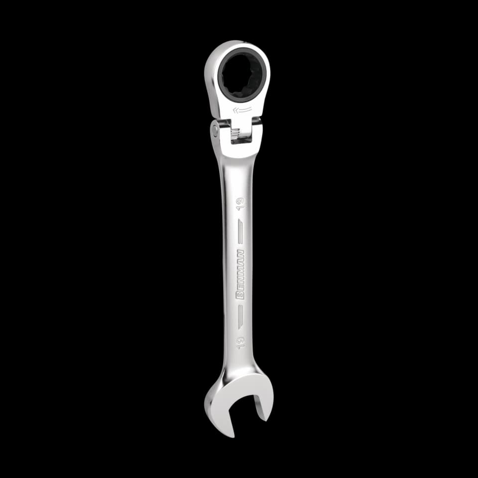 CHEIE COMBINATA CU CLICHET , CAP FLEXIBIL 17mm, BENMAN