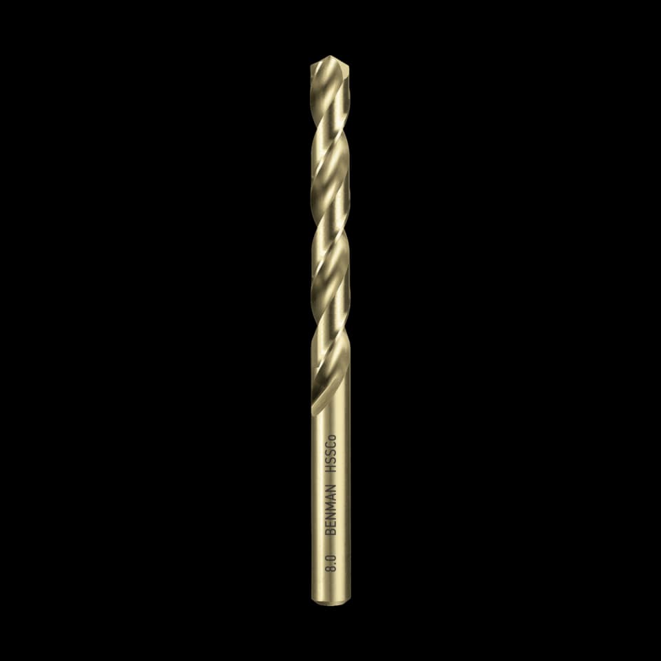 BURGHIU HSS-COBALT 5% , BLISTER, BENMAN DIN 338, BENMAN Ø 10.00MM(1 BUC.)
