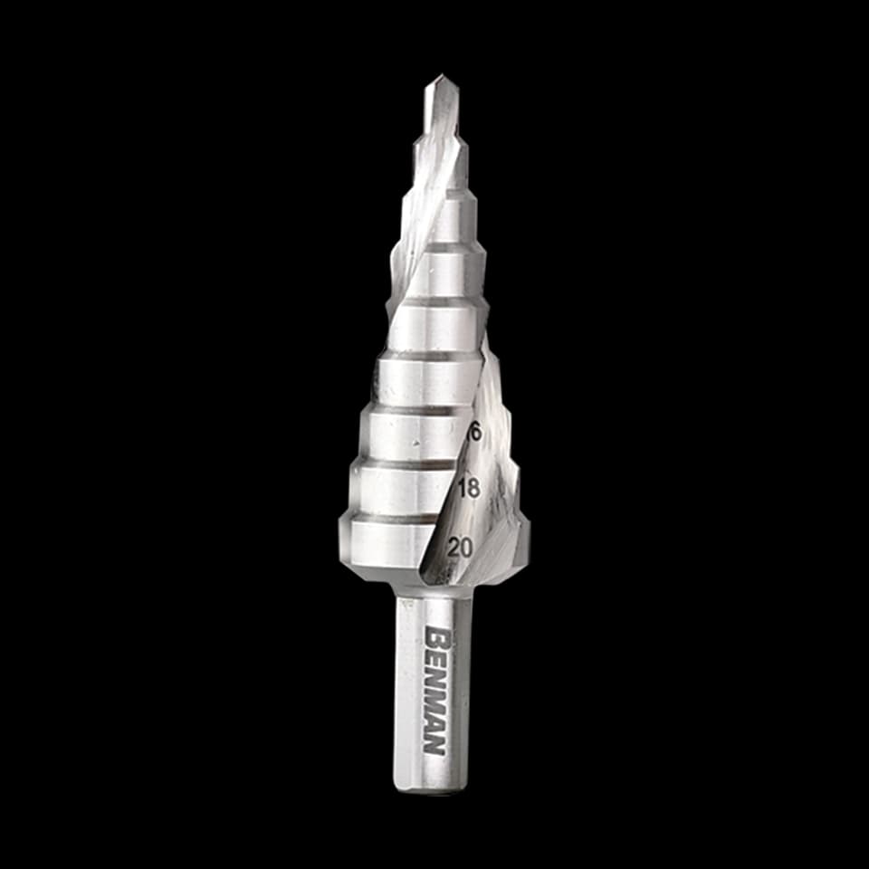 BURGHIU SPIRALAT HSS M2 4-12mm, BENMAN