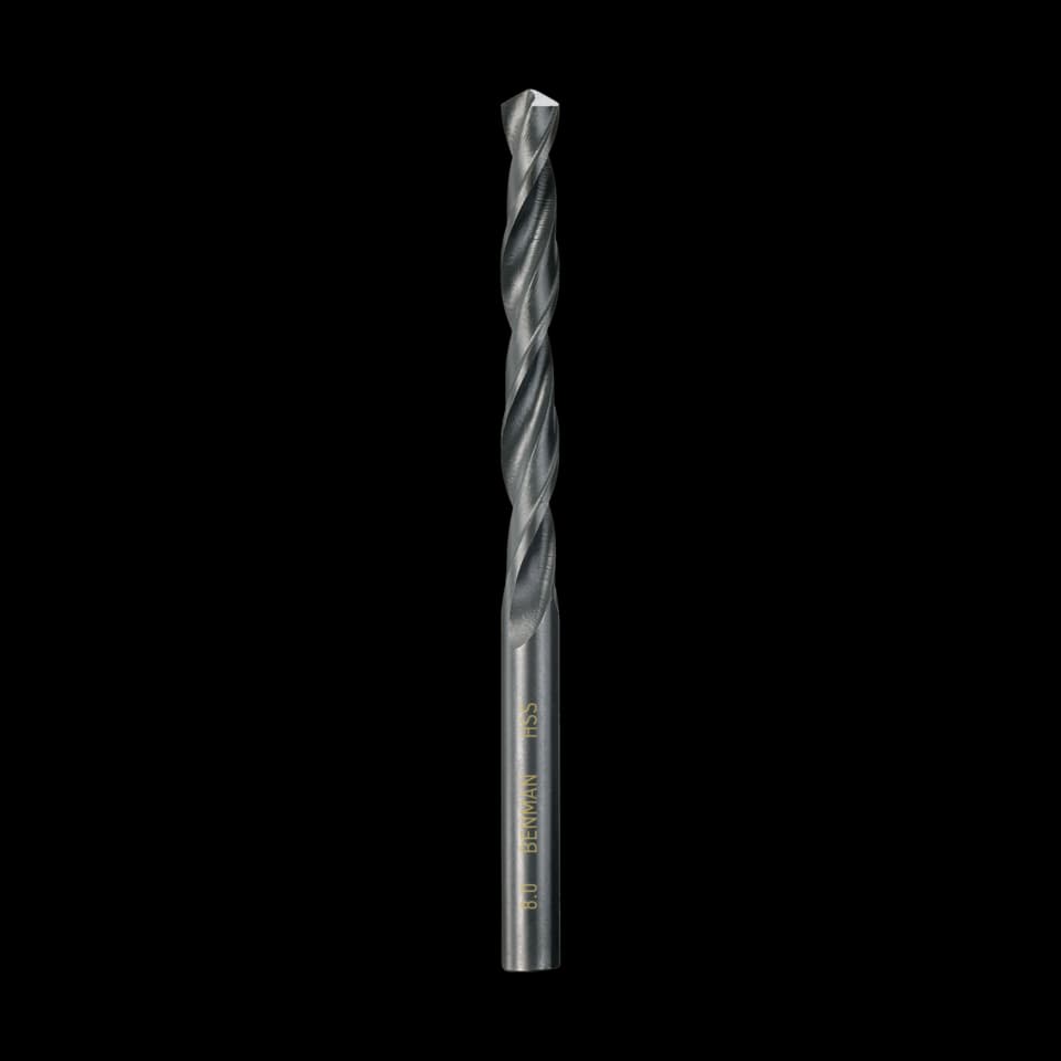 BURGHIU HSS , CAPAT NEGRU, DIN 338, Benman, Ø 4.25
