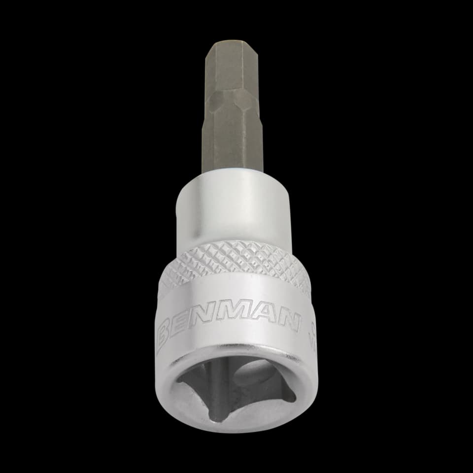CHEIE TUBULARA HEXAGONALA CU BIT1/2", 1/2''xL62mm, BENMAN